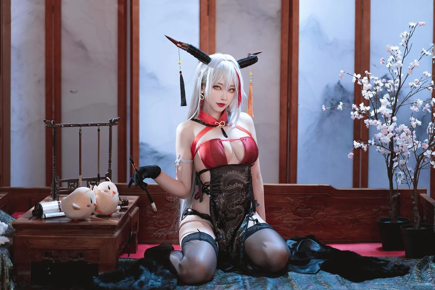 宮本桜 – NO.13 埃吉尔旗袍 [30P]插图2